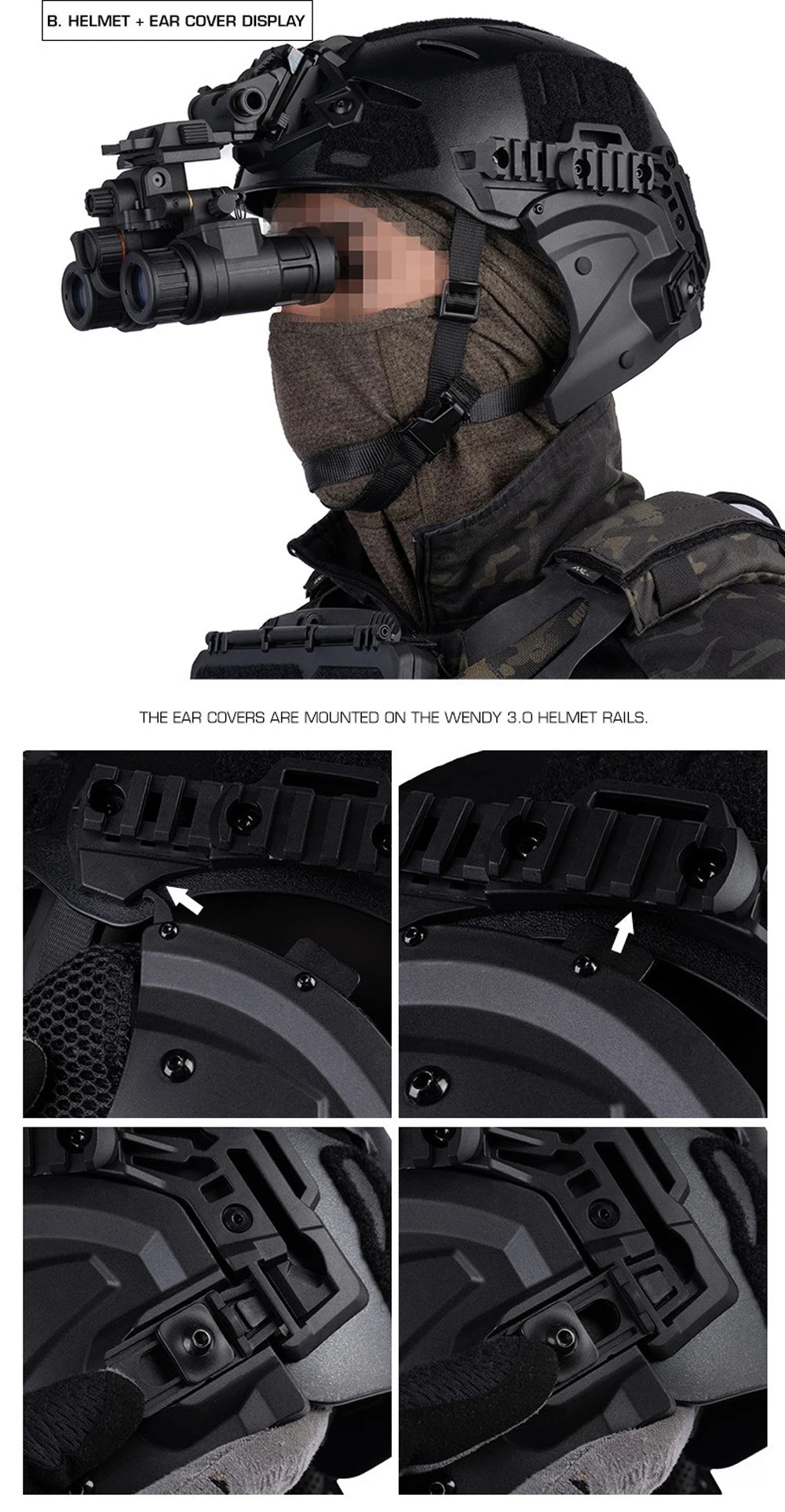 Full protective helmet