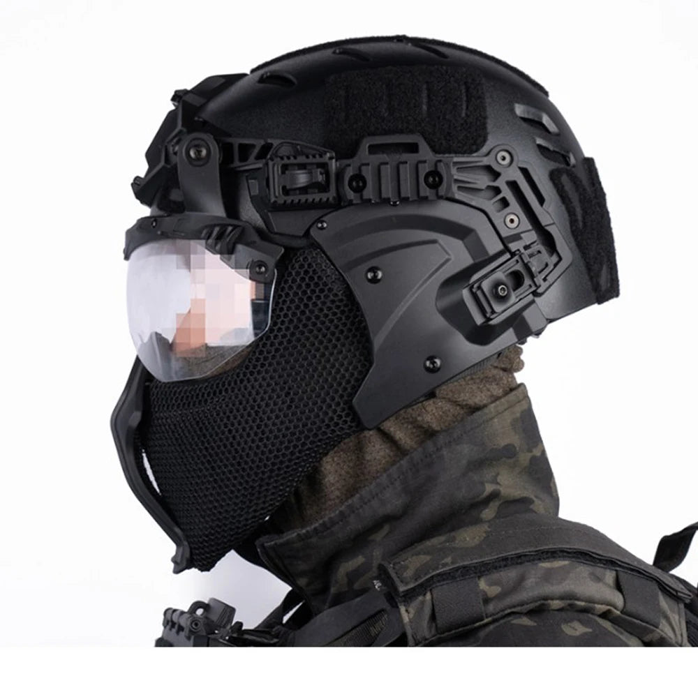 Full protective helmet