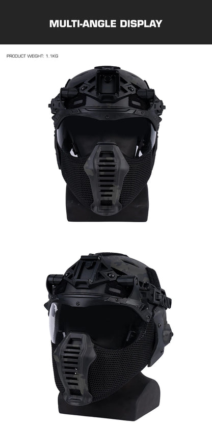 Full protective helmet