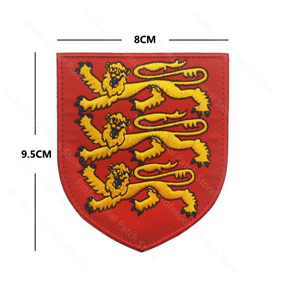 UK Embroidered Patches