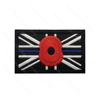 UK Embroidered Patches