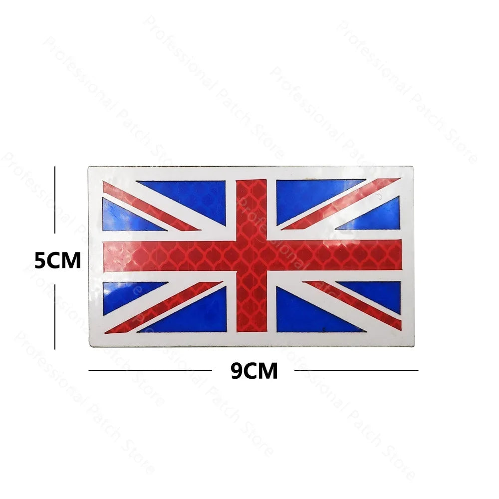 UK Embroidered Patches