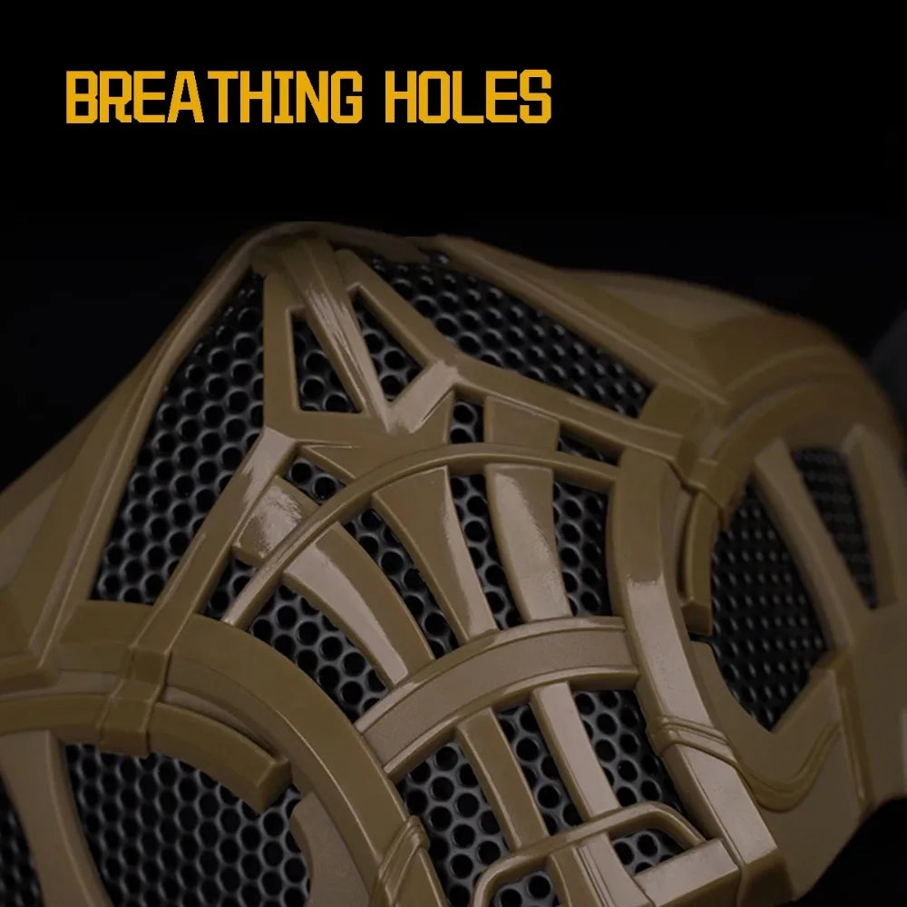 Airsoft Half Face Mask