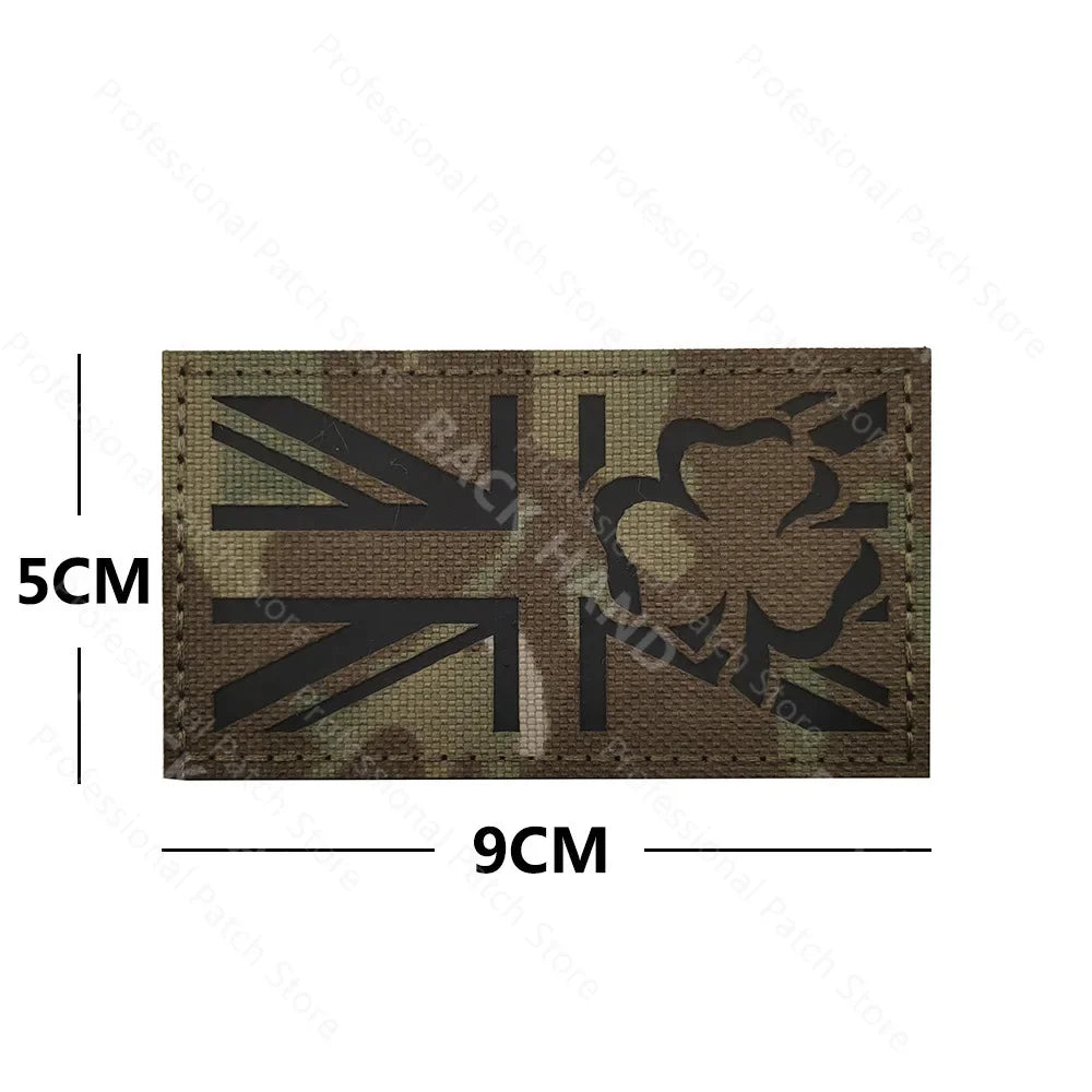 UK Embroidered Patches