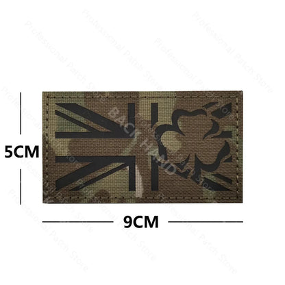 UK Embroidered Patches