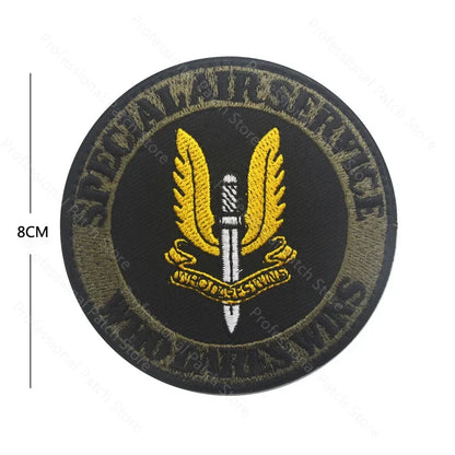 UK Embroidered Patches