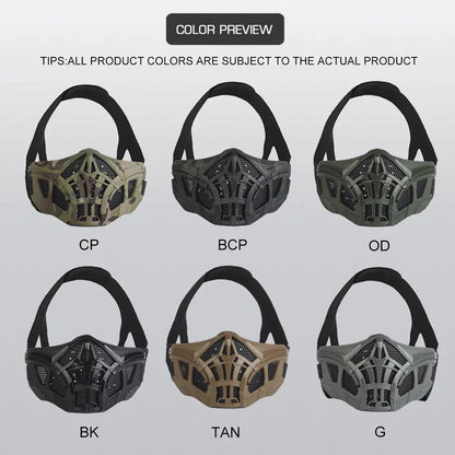 Airsoft Half Face Mask