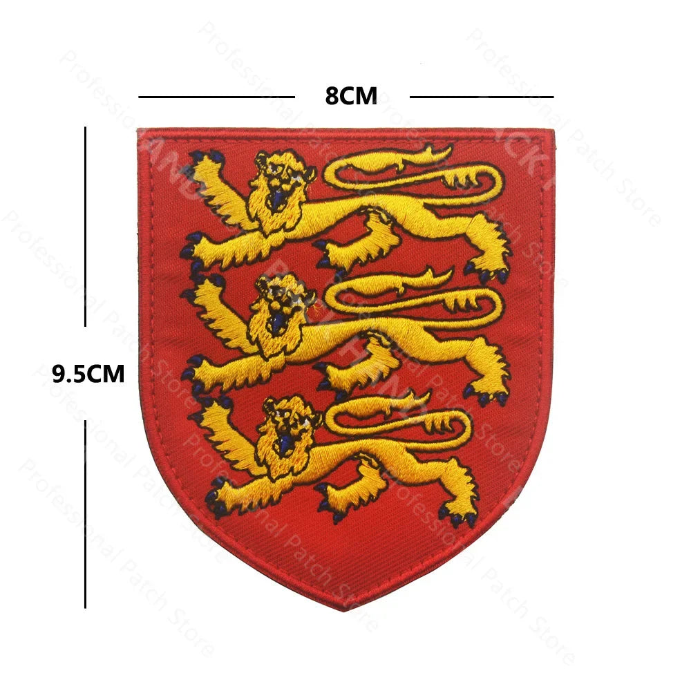 UK Embroidered Patches