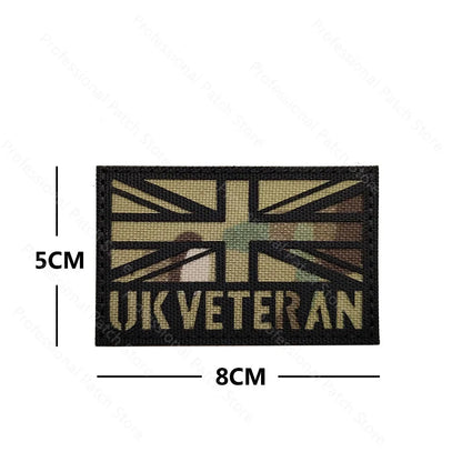 UK Embroidered Patches