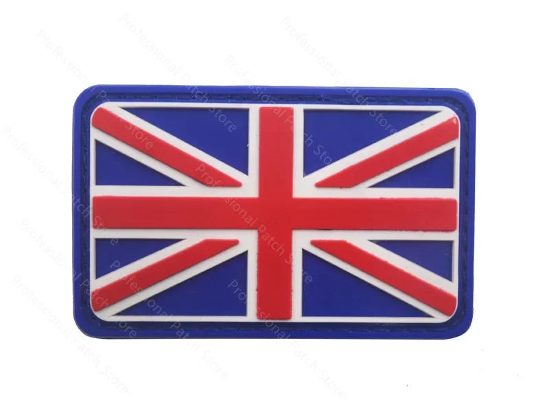 UK Embroidered Patches