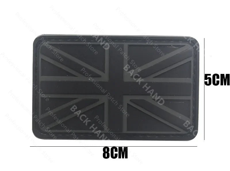 UK Embroidered Patches