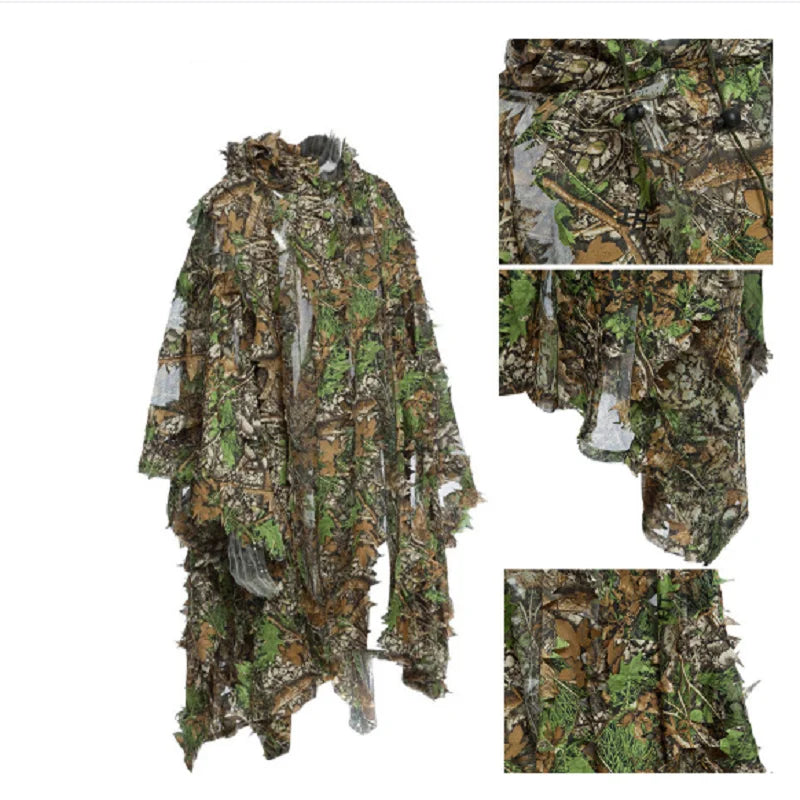 Outdoor Leaves Ghillie Suit