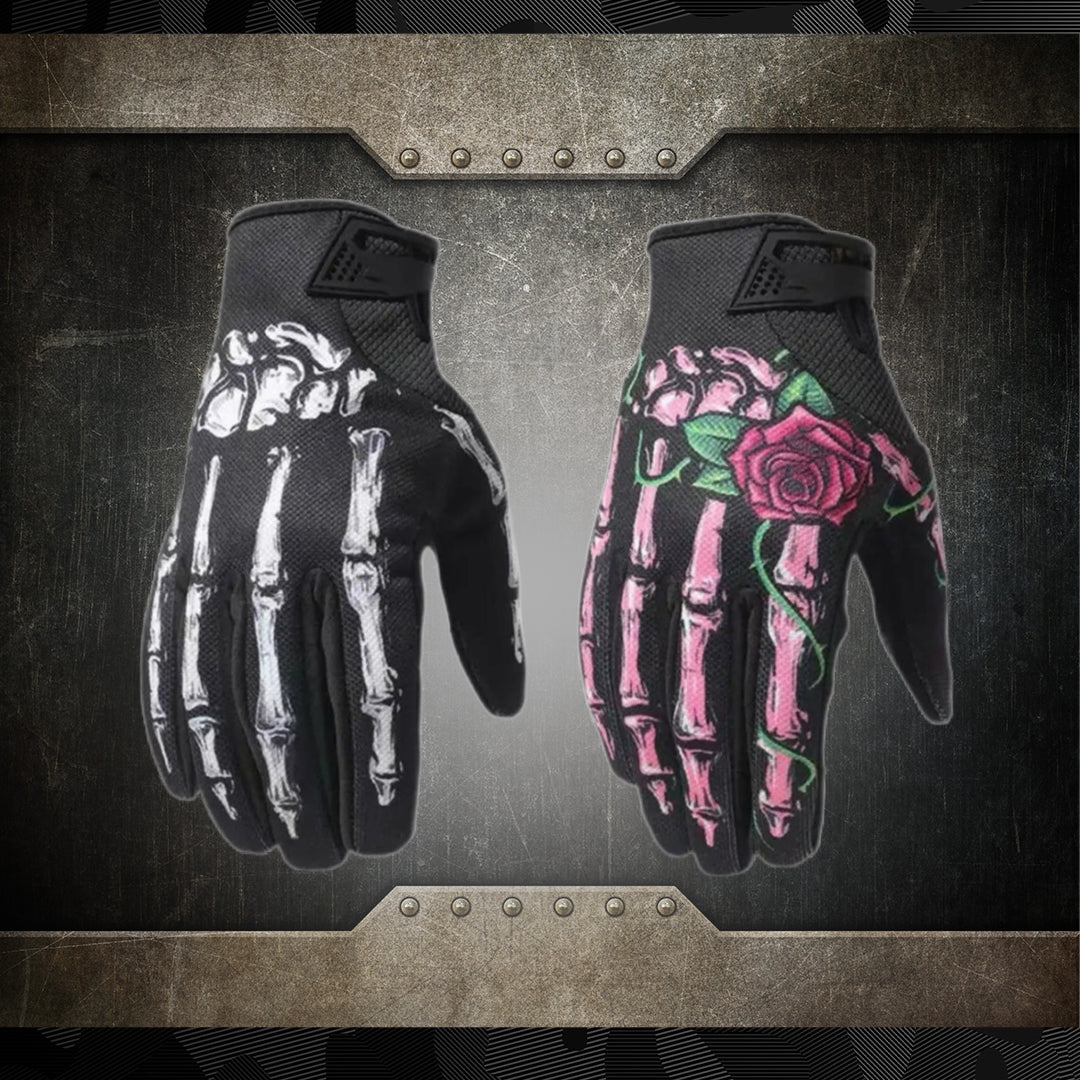 Worn Skeleton Gloves